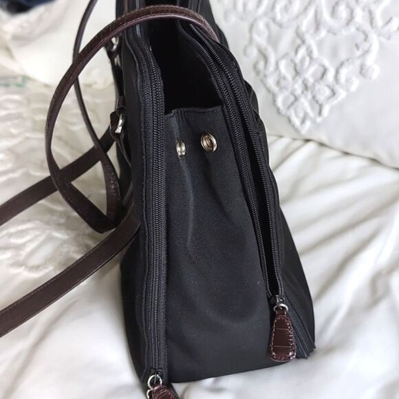 Brighton -One World Satchel, Briefcasette -Dual Handle Shoulder Bag - Picture 5 of 17